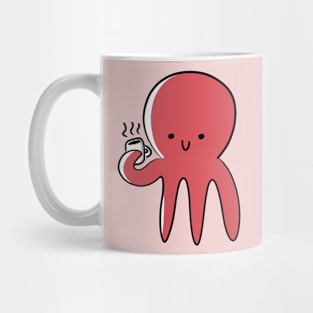 Cute Octopus with Cup Mug